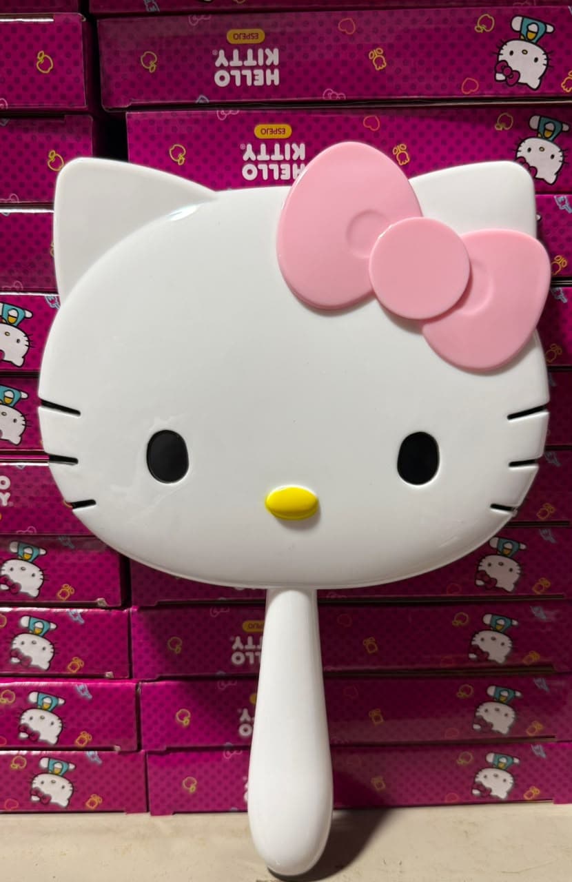 Espejo de mano HK rosado