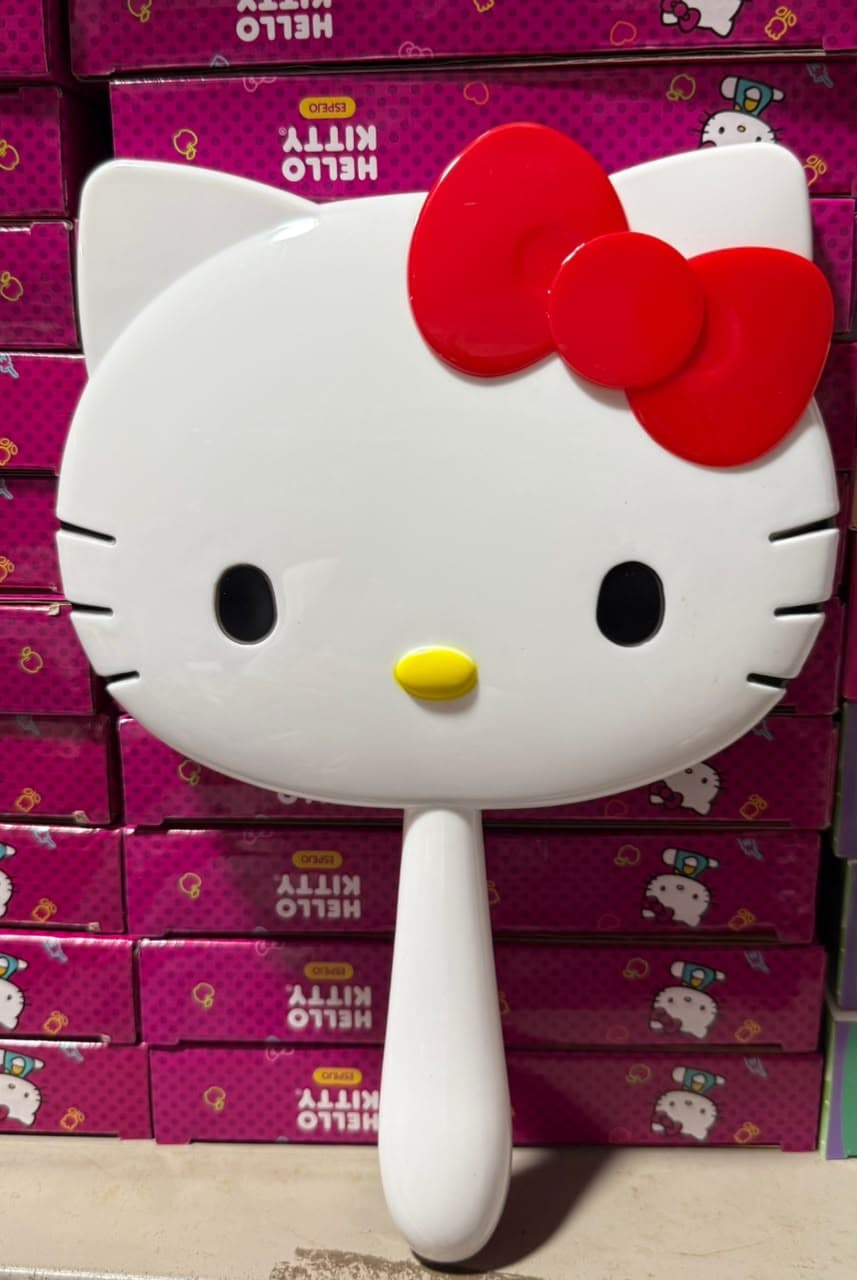 Espejo de mano HK rojo