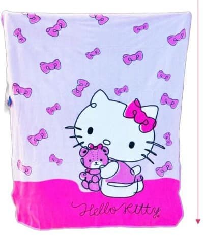 MANTA HELLO KITTY ROSADO