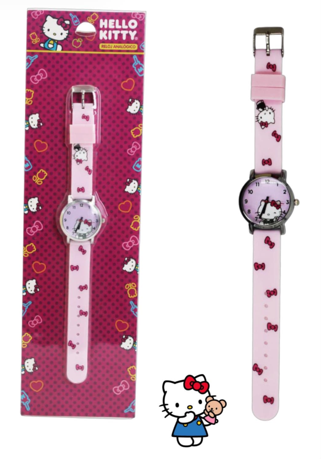 RELOJ DE MANO HELLO KITTY