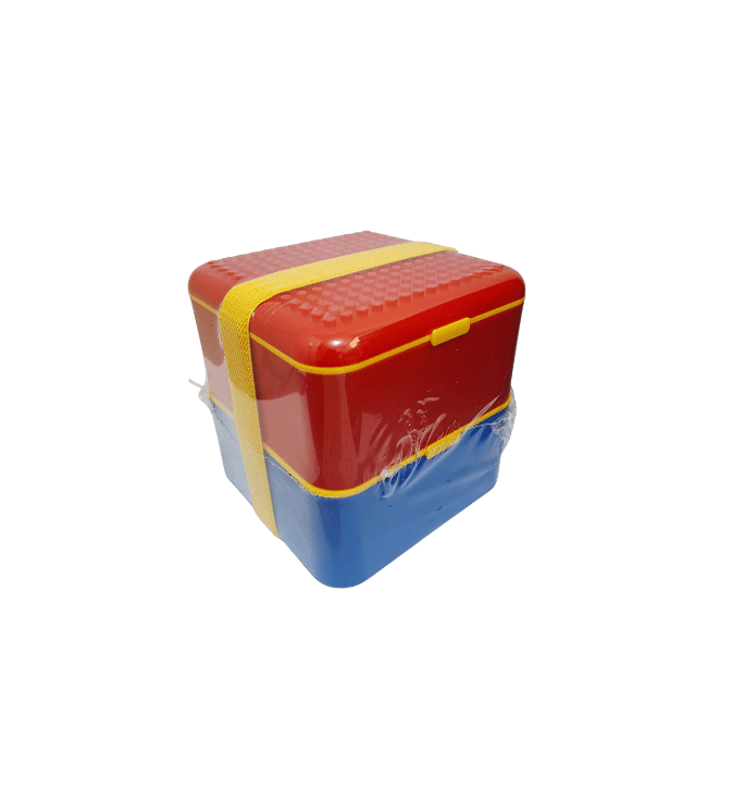 Taper Lego Modelo Cuadrado Rojo