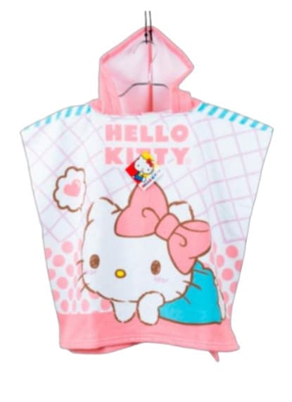 TOALLA CAPUCHA HELLO KITTY MODELO 1