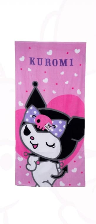 TOALLA DE PLAYA KUROMI