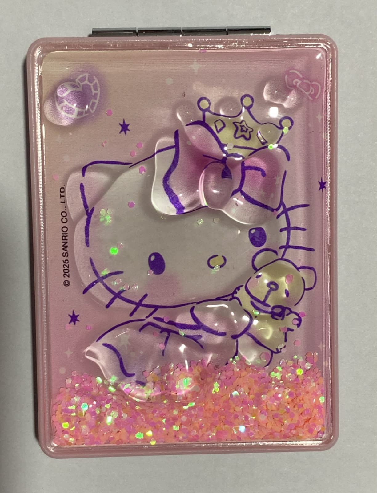 ESPEJO DE CARTERA HELLO KITTY  MODELO 1