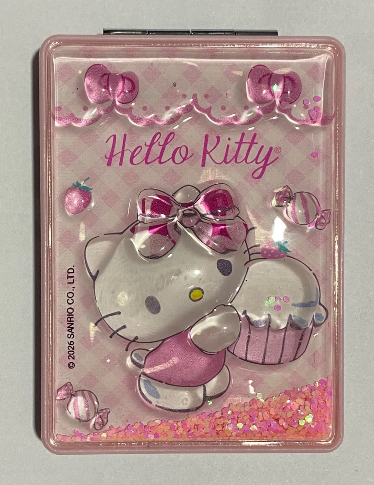 ESPEJO DE CARTERA HELLO KITTY  MODELO 2