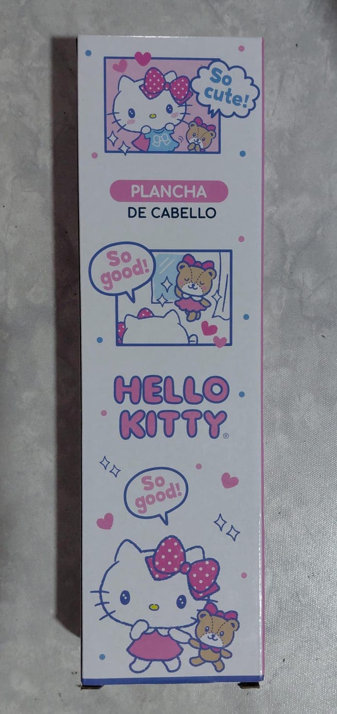 PLANCHA DE CABELLO HELLO KITTY MODELO 1