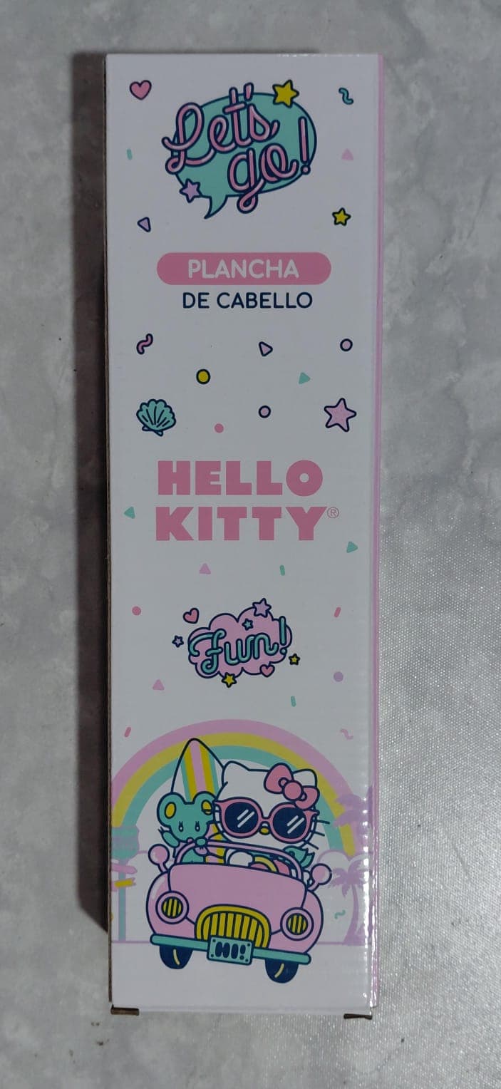 PLANCHA DE CABELLO HELLO KITTY MODELO 2