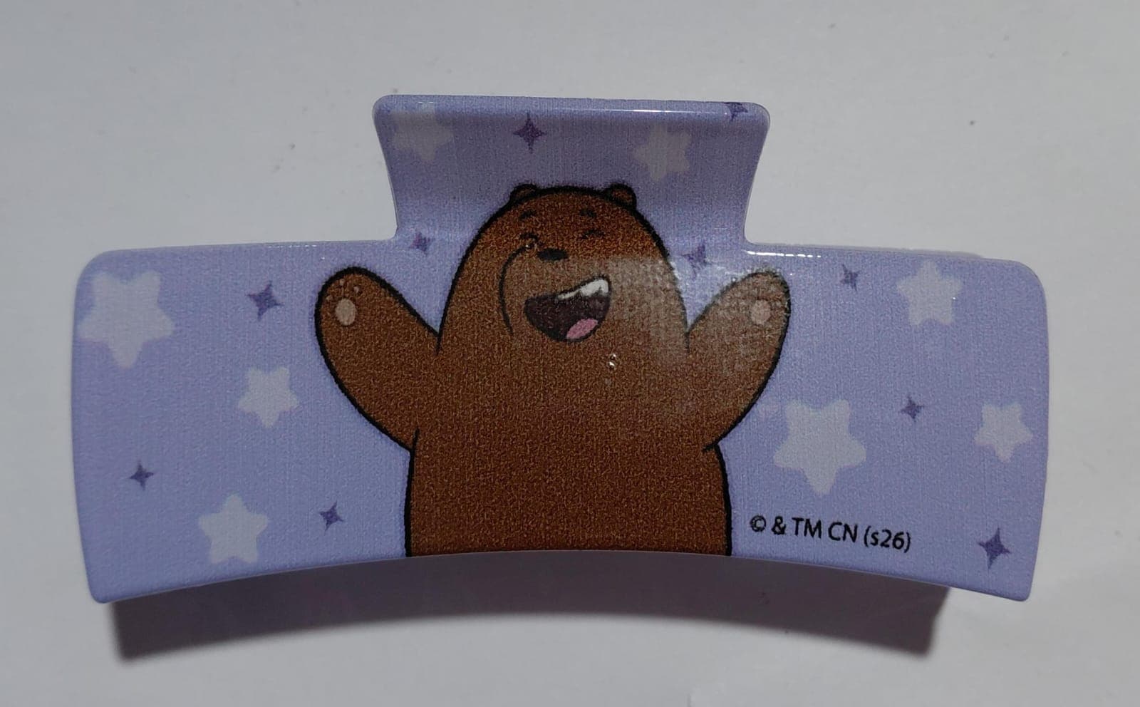 GANCHO DE CABELLO OSO MORADO