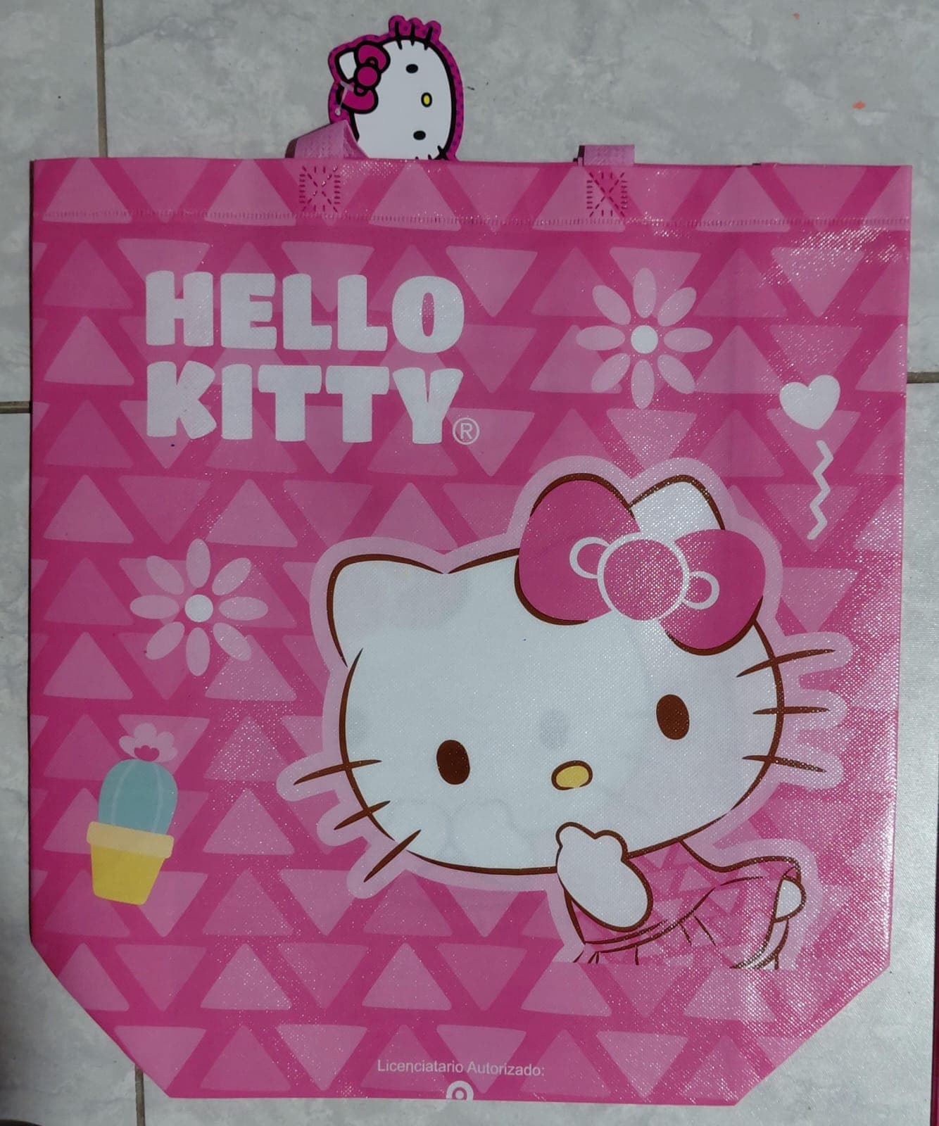 BOLSA DE COMPRA HELLO KITTY MODELO 1