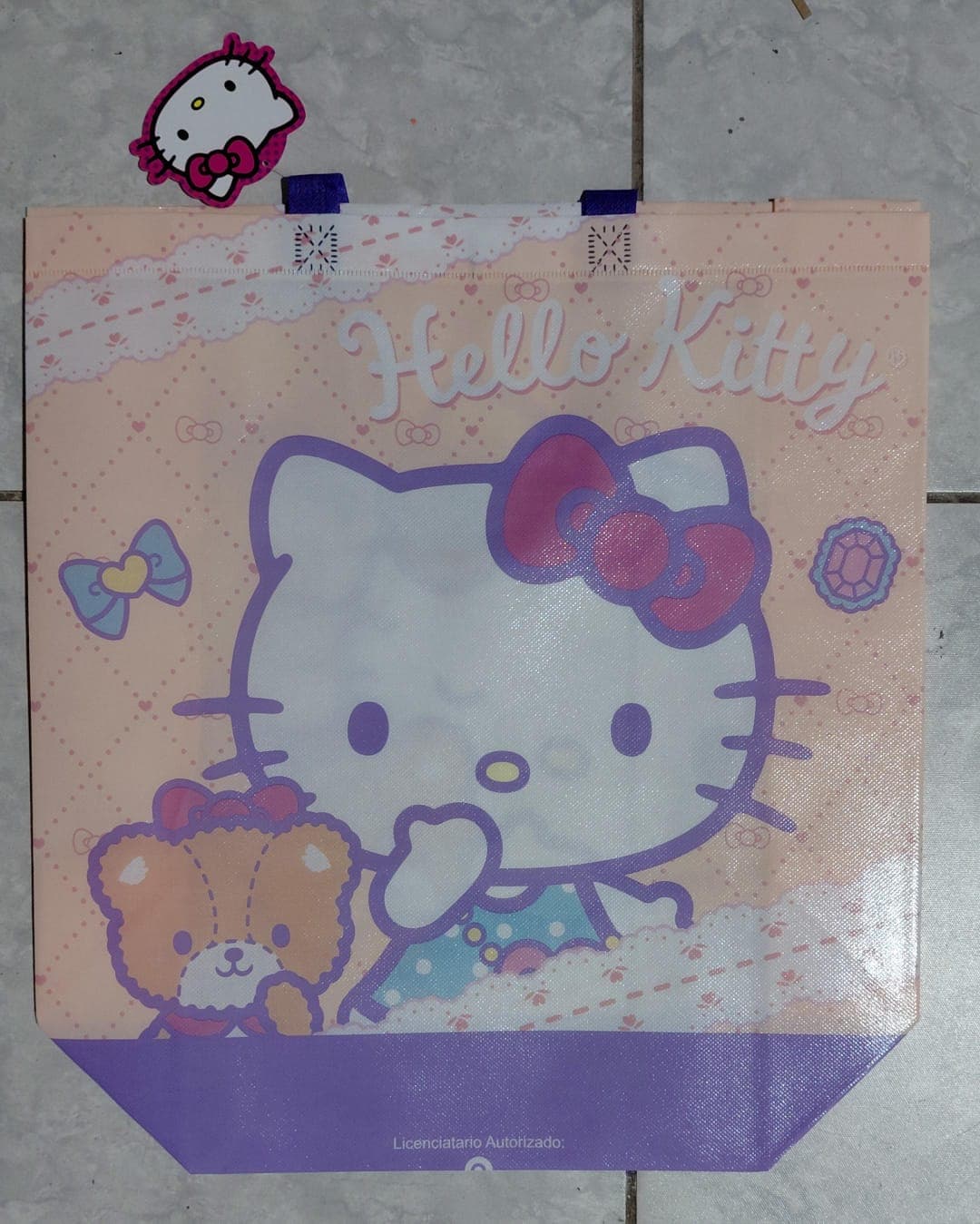 BOLSA DE COMPRA HELLO KITTY MODELO 5