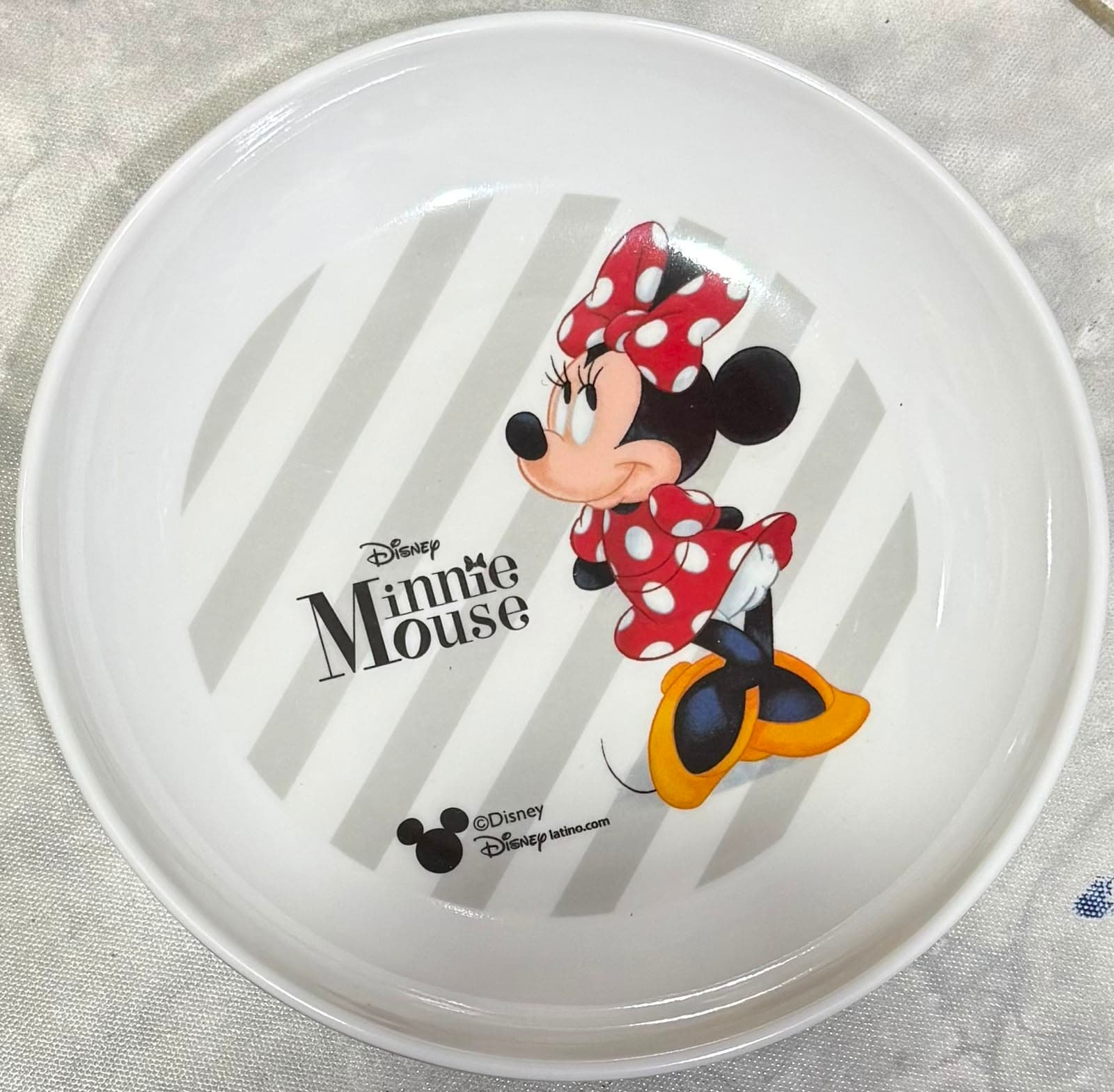 PLATO DE MELAMINE HONDO MINIE MODELO 1