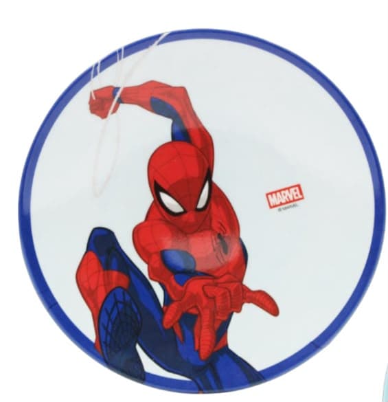 PLATO DE MELAMINE PLANO ARAÑA