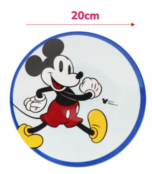PLATO DE MELAMINE PLANO MICKIE