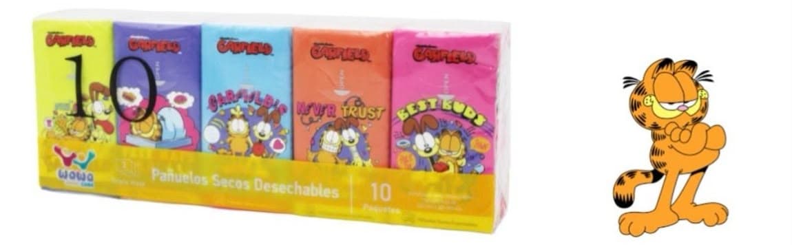 TISSUE MODELO GARFIELD