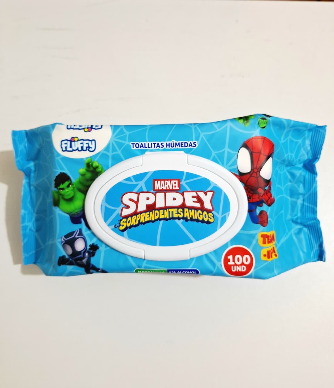 Pañitos Humedos X 100 Disney - Spidey